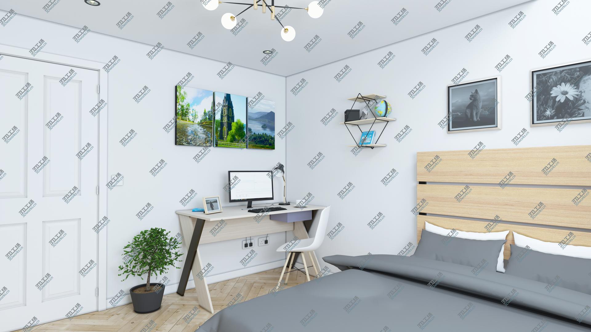 images/goods_img/202105073/Bedroom Interior 3D model/3.jpg